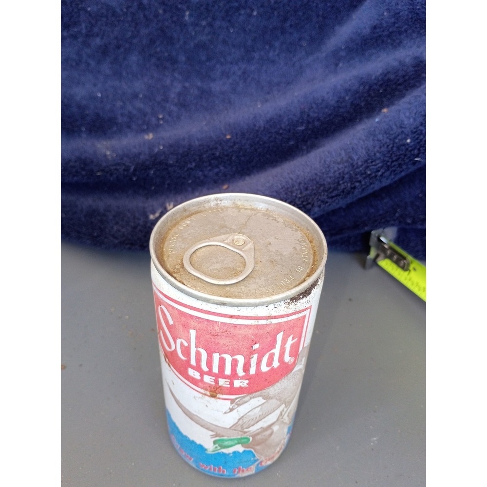 Schmidt‎ Duck Logo 5 Cities Steel Pull Tab 1960-70